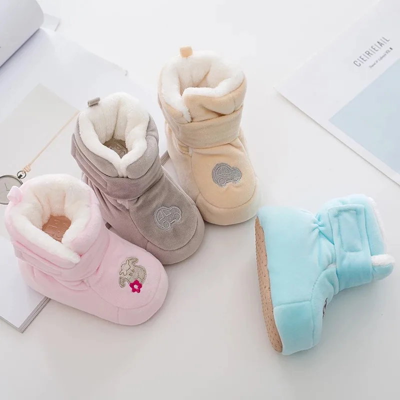 Baby Plush Thickened Cotton Shoes Autumn and Winter Soft Soled Cotton Shoes Toddler Boys and Girls Newborn Baby Baby Girl Shoes
Baby Plush Thickened Cotton Shoes Autumn and Winter Soft Soled Cotton Shoes Toddler Boys and Girls Newborn Baby Baby Girl Shoes