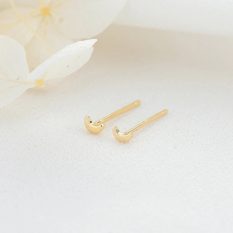 Wholesale 14K Gold Plated Butterfly Star Heart shape Cute Small Tiny Moon Stud Earrings
Wholesale 14K Gold Plated Butterfly Star Heart shape Cute Small Tiny Moon Stud Earrings