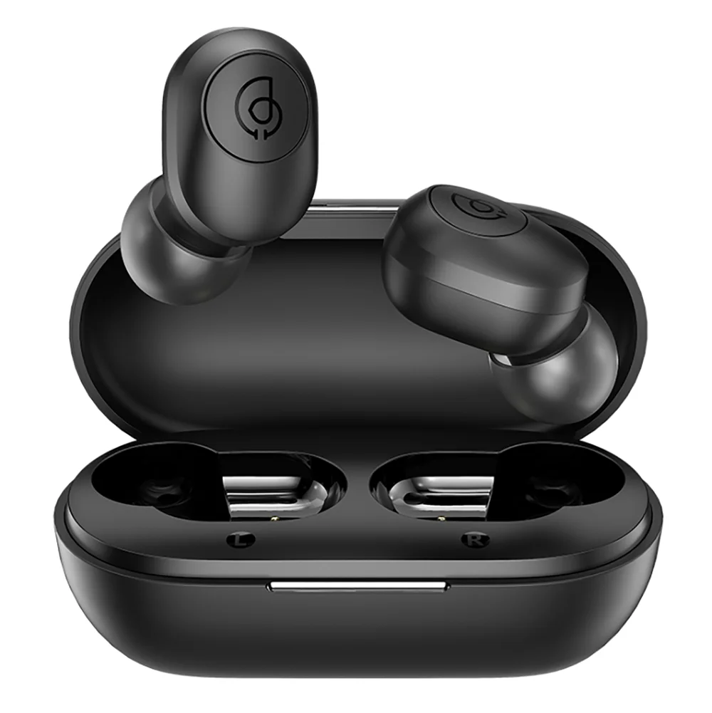 Haylou GT2S Dual Master Earbuds AAC+DSP Earphones Automatic Pairing Mini TWS Wireless Earbuds with Microphone, Black
Haylou GT2S Dual Master Earbuds AAC+DSP Earphones Automatic Pairing Mini TWS Wireless Earbuds with Microphone, Black