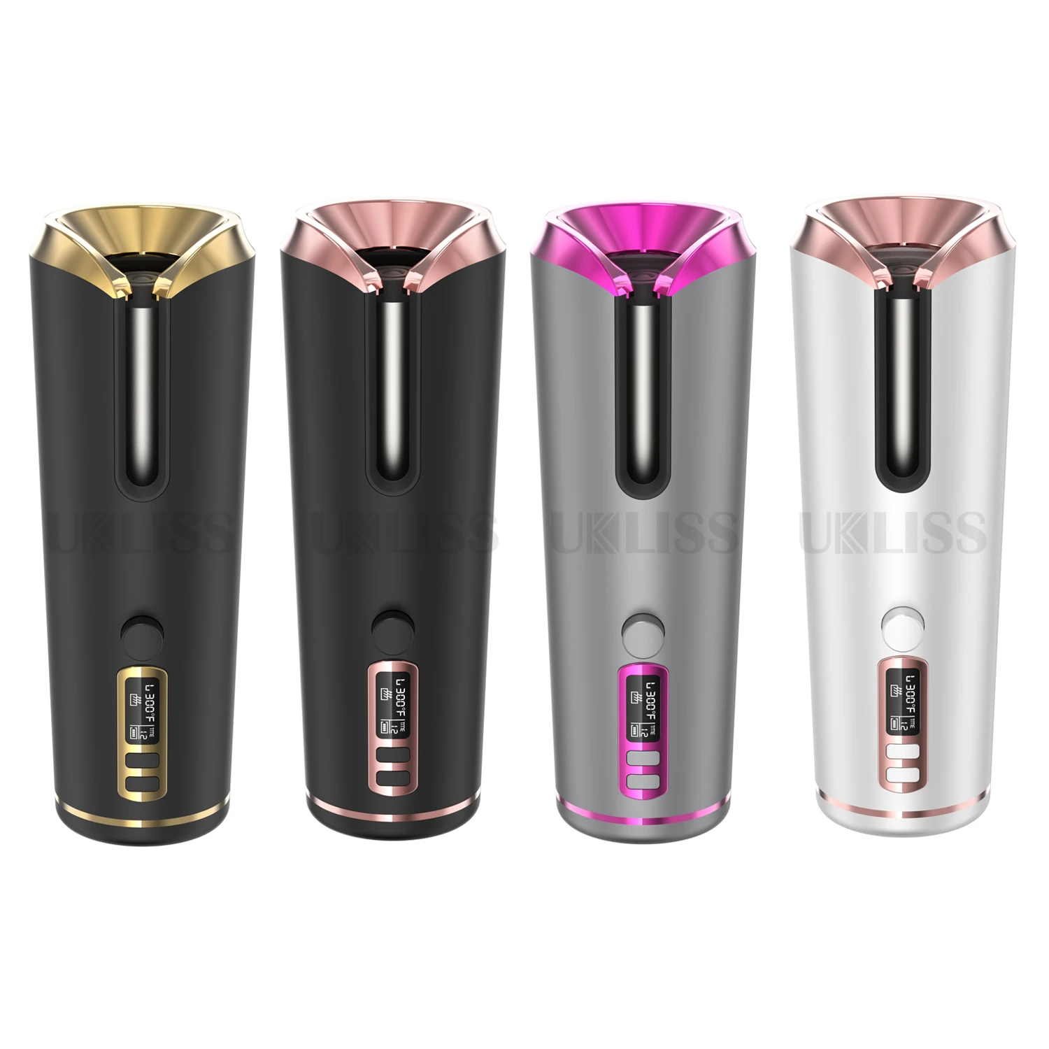 HD LCD Monitor Wireless hair curler USB automatic hair curling 5000mah charging fast thermal Timer hair curler machine, Gray
HD LCD Monitor Wireless hair curler USB automatic hair curling 5000mah charging fast thermal Timer hair curler machine, Gray