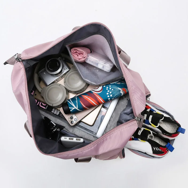 New Fitness Gym Bag With Shoe Compartment Business Short Travel Bag Sports Handbag Shoulder Bag Printing Custom Logo
New Fitness Gym Bag With Shoe Compartment Business Short Travel Bag Sports Handbag Shoulder Bag Printing Custom Logo