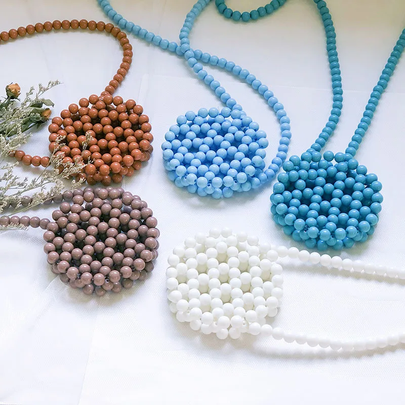 MINI Mini round handmade beaded casual versatile one-shoulder slanting cross bag web celebrity artsy lady bag
MINI Mini round handmade beaded casual versatile one-shoulder slanting cross bag web celebrity artsy lady bag