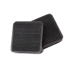 Factory custom wear-resisting automobile car non slip clutch rubber brake pedal pad anti slip pad