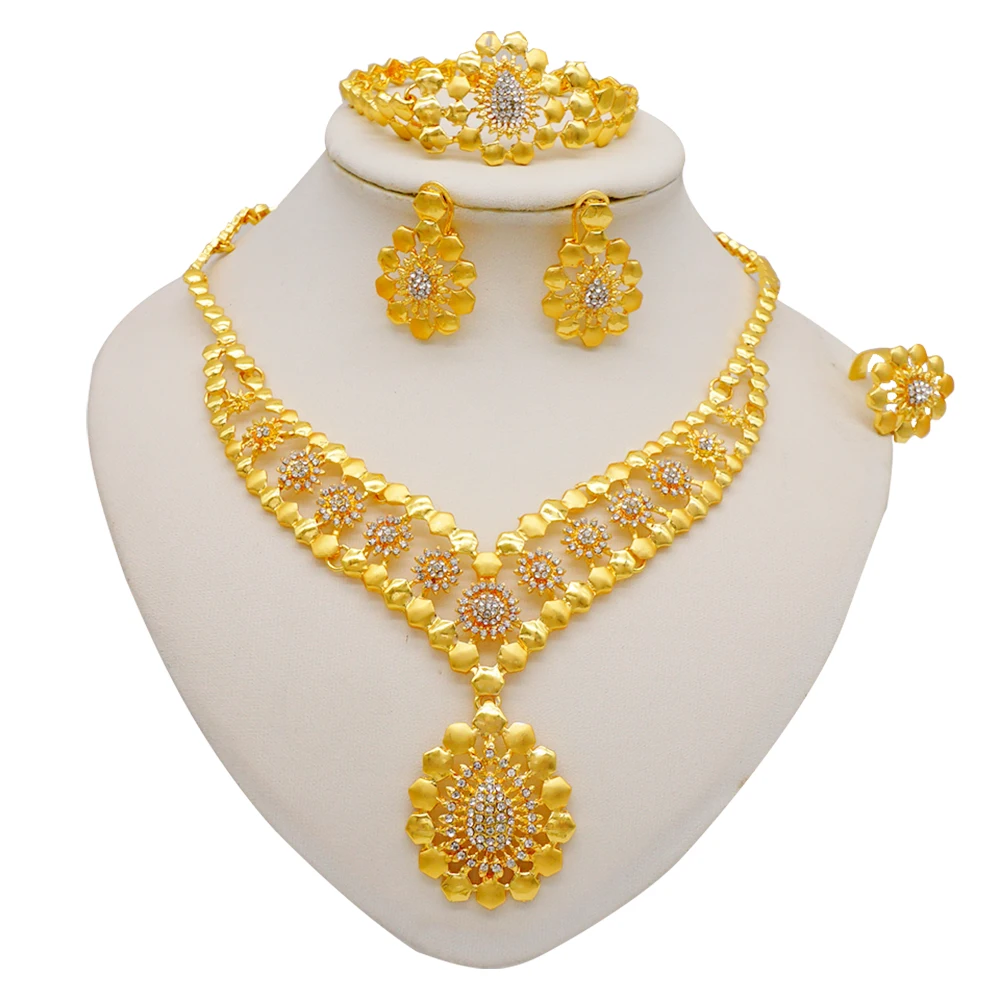 GDJEWRI necklace and earrings jewellery sets luxury italian jewelry women BJ976, Picture shows
GDJEWRI necklace and earrings jewellery sets luxury italian jewelry women BJ976, Picture shows