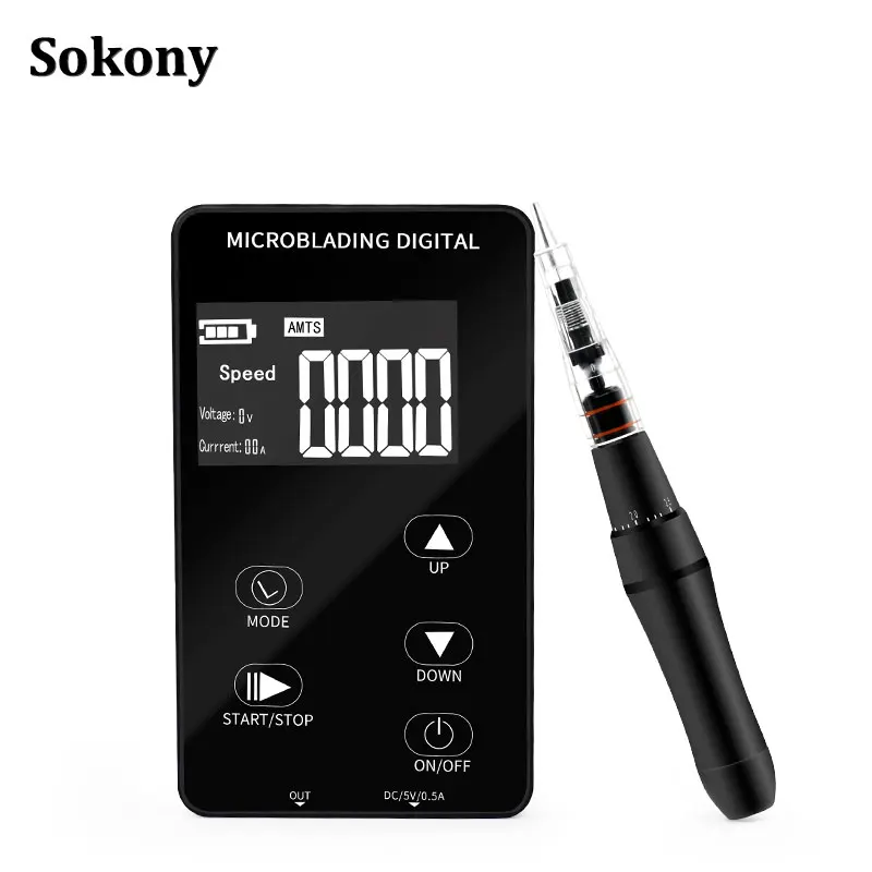 Simple Digital PUM Tattoo Machine for Permanent Makeup,Adjustable Cartridge Needle tattoo machine
Simple Digital PUM Tattoo Machine for Permanent Makeup,Adjustable Cartridge Needle tattoo machine
