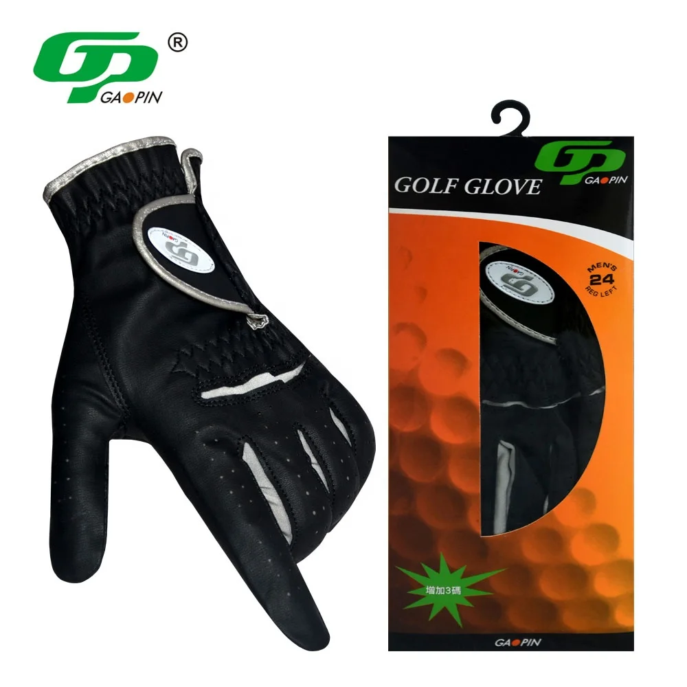 Custom Golf Glove Packaging Black Men Anti-Slip Skeep Skin Leather Customised Golf Glove Men, Black/white
Custom Golf Glove Packaging Black Men Anti-Slip Skeep Skin Leather Customised Golf Glove Men, Black/white