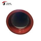 centrifugal cast ductile iron pipe list k9 cast iron pipe c class pipe