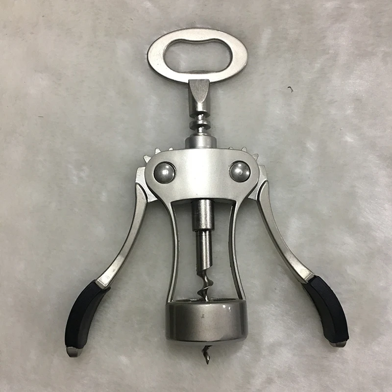 Unique Red Wine Accessories Pressure Corkscrew Pump Metal Wine Bottle Openers, Silver
Unique Red Wine Accessories Pressure Corkscrew Pump Metal Wine Bottle Openers, Silver