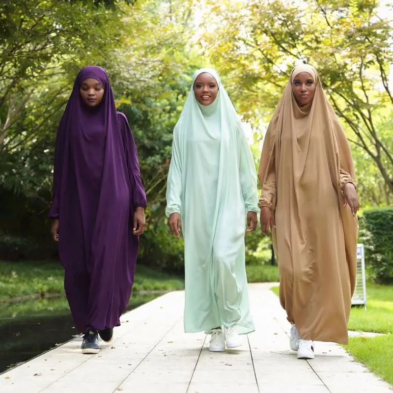 Muslim women hooded Abaya Dubai Saudis Turkey prayer dress Islamic clothing, 9 colors as pictures
Muslim women hooded Abaya Dubai Saudis Turkey prayer dress Islamic clothing, 9 colors as pictures