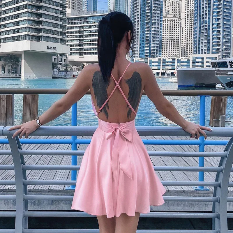 Hot New Summer New Style Bowknot Big Swing Sexy Solid Color Suspender Dress, Picture
Hot New Summer New Style Bowknot Big Swing Sexy Solid Color Suspender Dress, Picture