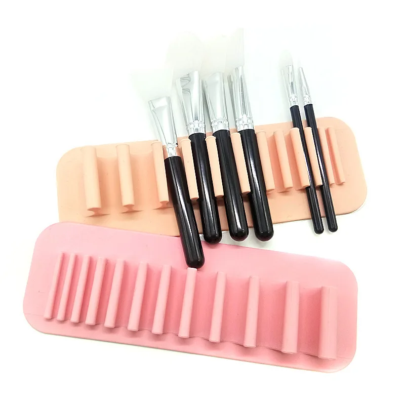 Cosmetic Bathroom Toothbrush Suction Wall Home Hotel Soft Silicone Makeup Brushes Drying Holder Multifunctional Storage Rack, Green,pink,rose red,purple
Cosmetic Bathroom Toothbrush Suction Wall Home Hotel Soft Silicone Makeup Brushes Drying Holder Multifunctional Storage Rack, Green,pink,rose red,purple