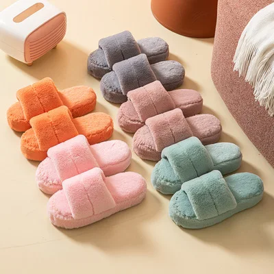 VIVAY Winter 2021 Women Shoes Soft Plush Cozy Open Toe Flat House Slippers Warm Comfy Sandals Women Slippers
VIVAY Winter 2021 Women Shoes Soft Plush Cozy Open Toe Flat House Slippers Warm Comfy Sandals Women Slippers