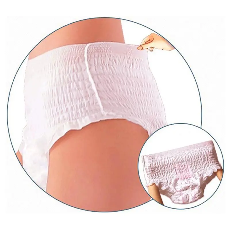 Kafurou Wholesale Non-woven Breathable Female Disposable Underwear Maternity Disposable Underwear, Pink stripe
Kafurou Wholesale Non-woven Breathable Female Disposable Underwear Maternity Disposable Underwear, Pink stripe