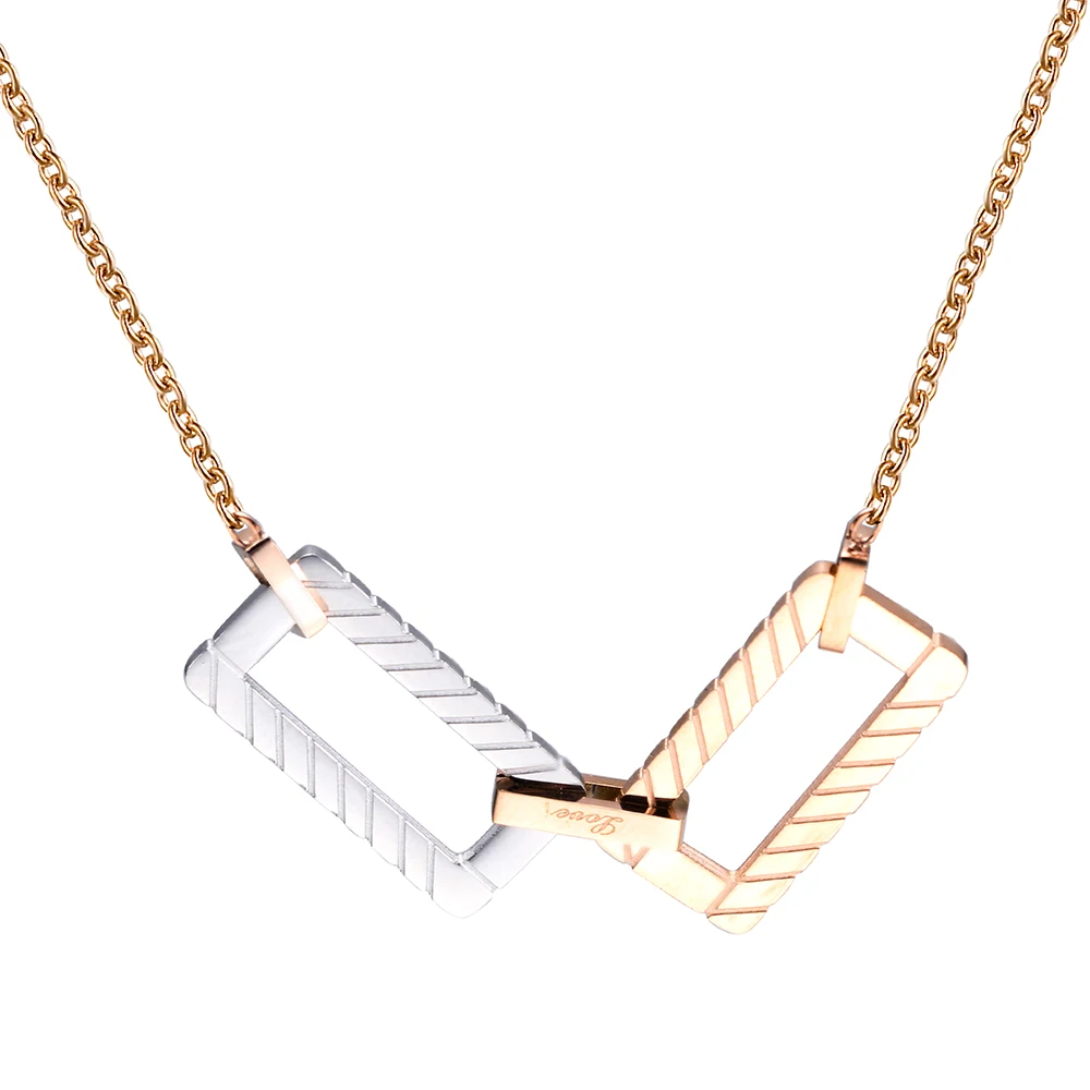 Fashion Geometric Link Chain Necklaces For Women Mixed Color Stainless Steel Jewelry Collar Clavicle Necklace Wholesale
Fashion Geometric Link Chain Necklaces For Women Mixed Color Stainless Steel Jewelry Collar Clavicle Necklace Wholesale