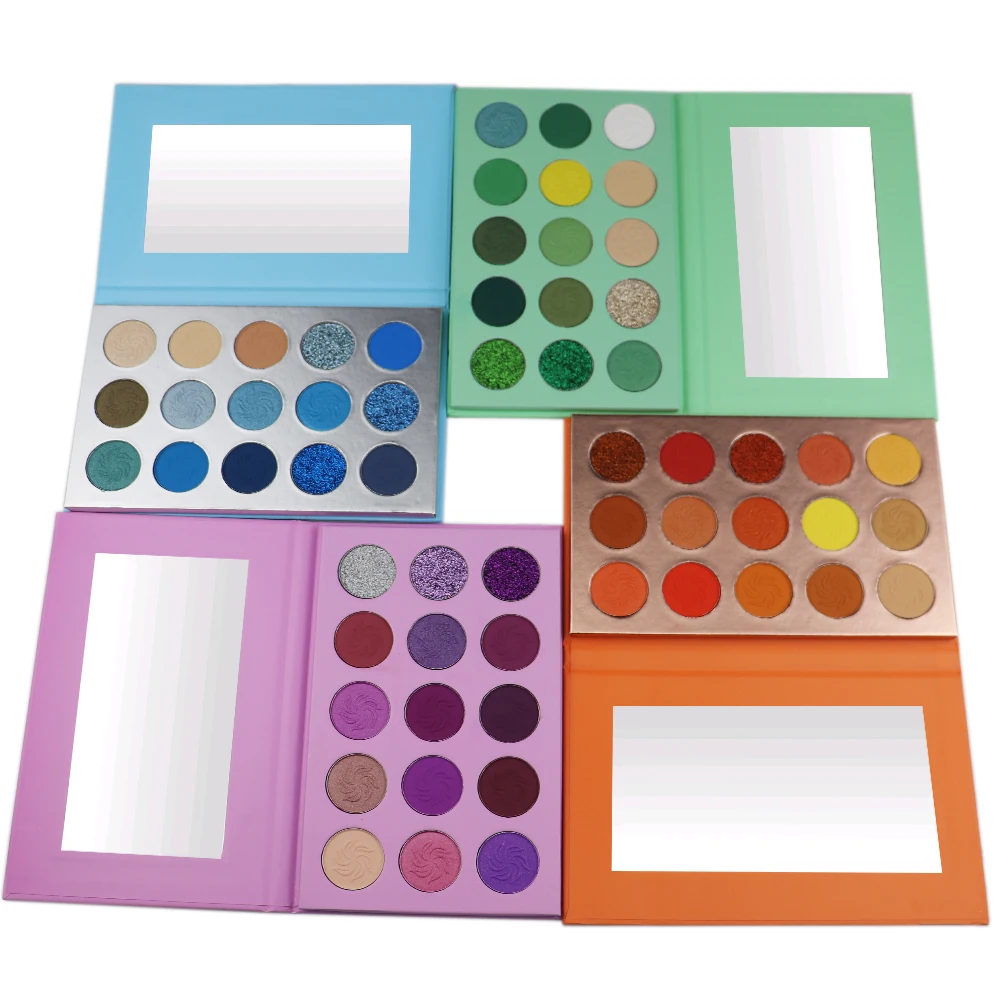 Popular Color Series Blue Green Orange Purple Eyeshadow Palette Customized Eyeshadow
Popular Color Series Blue Green Orange Purple Eyeshadow Palette Customized Eyeshadow