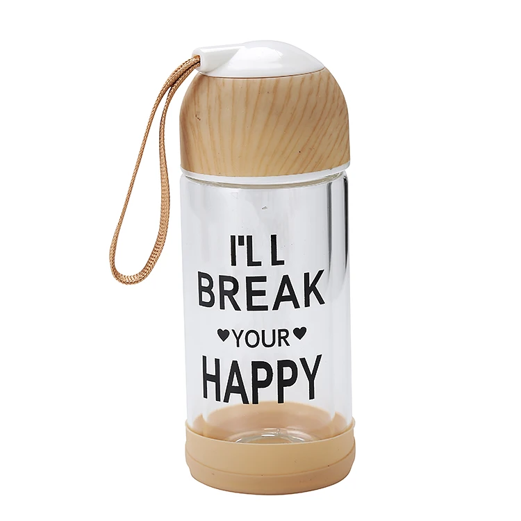 Wholesale Customized Sports glass water bottle borosilicate bottle with silicone sleeve, As picture
Wholesale Customized Sports glass water bottle borosilicate bottle with silicone sleeve, As picture