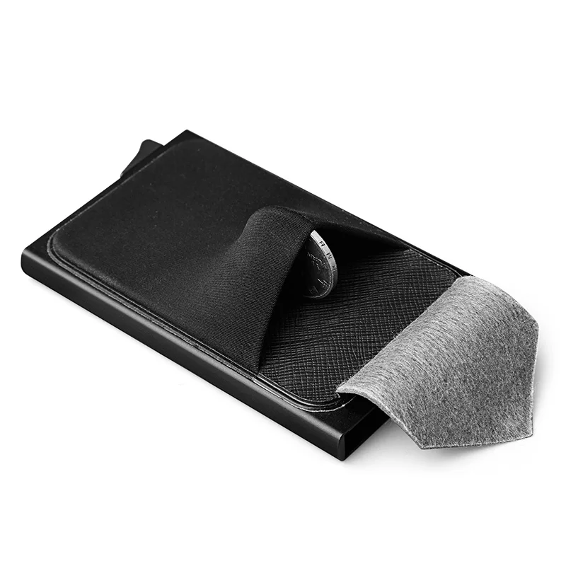 Thin Minimalist Front Pocket Wallet Metal Slim Card Holder Wallets for Men and Women
Thin Minimalist Front Pocket Wallet Metal Slim Card Holder Wallets for Men and Women
