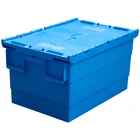 New storage box plastic Container Stackable&Hanging Plastic tote Box with lid
