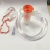 adjustable nose clip printed disposable oxygen mask