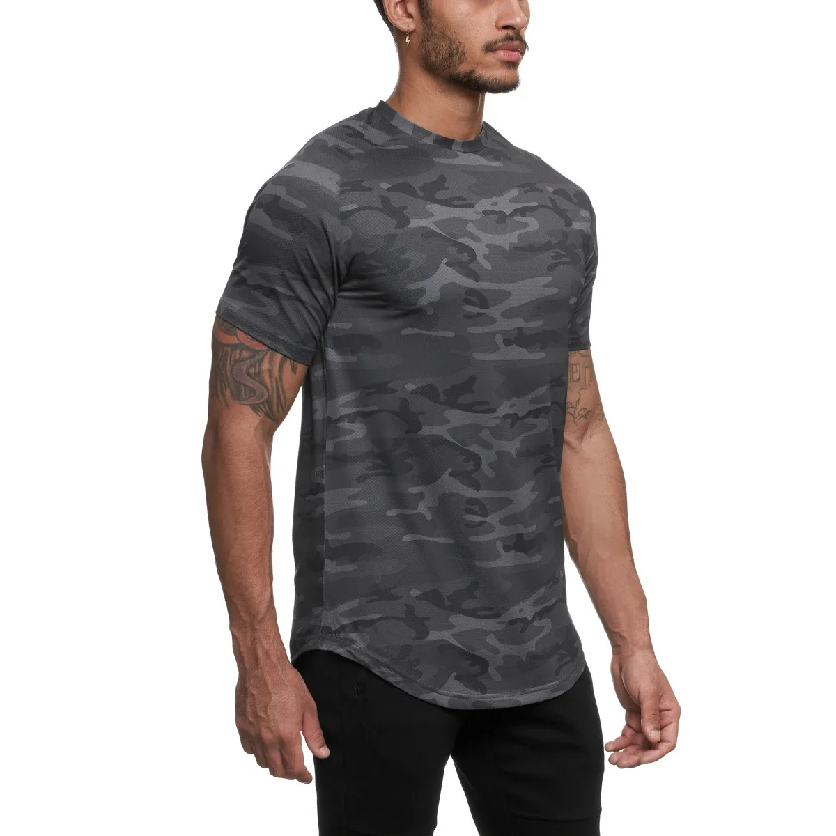 Promotion Price Of Hot Products Fashion Man's T-Shirt Printing Runnning Clothing Short Quick Dry Gym T-shirt, As picture
Promotion Price Of Hot Products Fashion Man's T-Shirt Printing Runnning Clothing Short Quick Dry Gym T-shirt, As picture