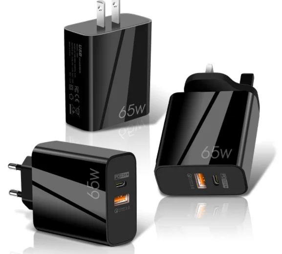 65W GAN charger USB auto charger USB C high power with 100W cable kit for apple macbook laptop power adapter, Black white
65W GAN charger USB auto charger USB C high power with 100W cable kit for apple macbook laptop power adapter, Black white