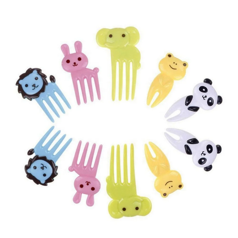 Customized family use Cute cartoon Food Fruit fork 10pcs party gift mini fork for kids
Customized family use Cute cartoon Food Fruit fork 10pcs party gift mini fork for kids
