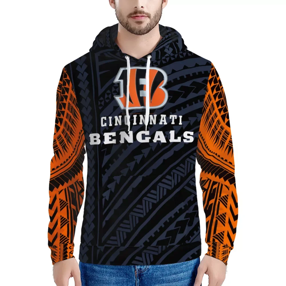 NFLE Top Quality American football team Polynesian Tribal Customized Long Sleeve men Crop Top Hooded Sweatshirt Wholesale Price, Customized colors
NFLE Top Quality American football team Polynesian Tribal Customized Long Sleeve men Crop Top Hooded Sweatshirt Wholesale Price, Customized colors