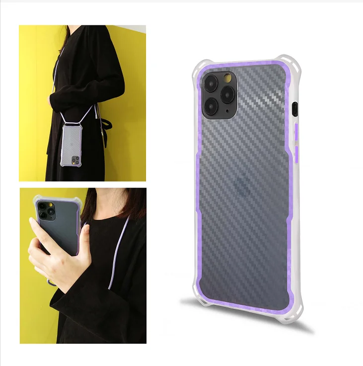 New Fashion woven pattern Anti-fall Necklace Strap Phone Case for iphone 11 Shockproof Cell Phone Cover for iphone 11 pro, 5 colors
New Fashion woven pattern Anti-fall Necklace Strap Phone Case for iphone 11 Shockproof Cell Phone Cover for iphone 11 pro, 5 colors