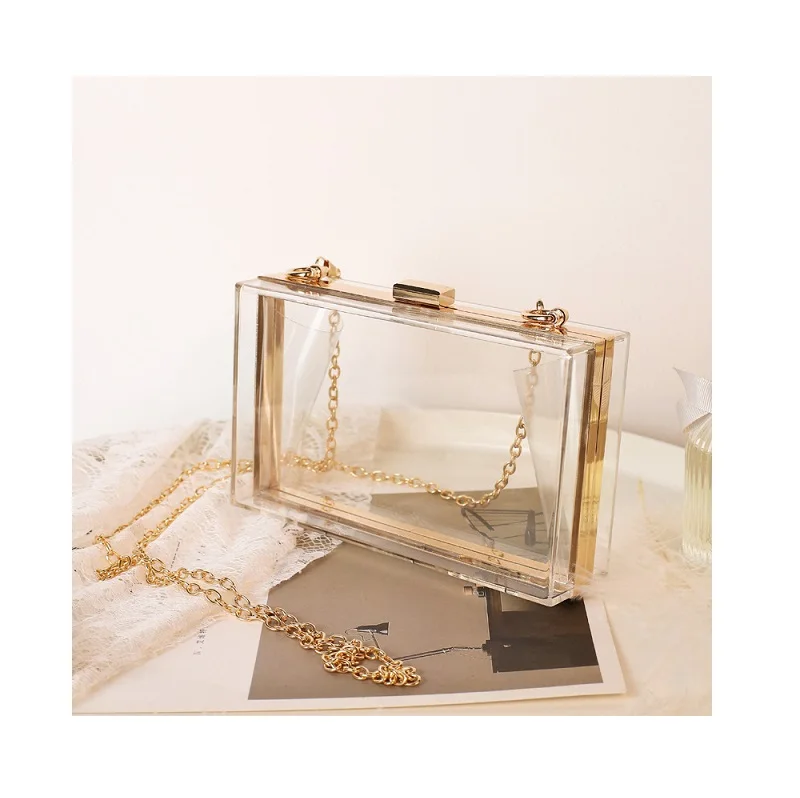 2022 Luxury Women Wedding Hand Bag Bridal Handbag Transparent Party Acrylic Evening Bags Clear Purse Women's Clutches
2022 Luxury Women Wedding Hand Bag Bridal Handbag Transparent Party Acrylic Evening Bags Clear Purse Women's Clutches