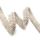 21mm Fashionable Mix Colored Metallic Tassel Fringes Custom Clothing Decorative Tassel