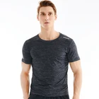 2019 Wholesale Cstom T shirt Printing Online Shopping Sport Running Clothes Mens Tshirt