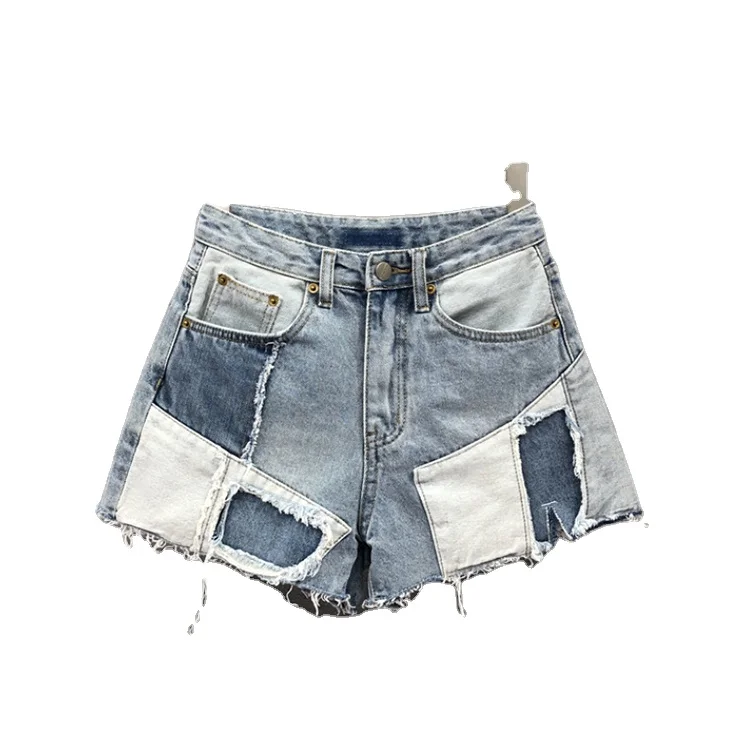 Summer custom Irregular Denim Women High Waist trousers Hot Pants Black Fashion women jeans denim shorts
Summer custom Irregular Denim Women High Waist trousers Hot Pants Black Fashion women jeans denim shorts