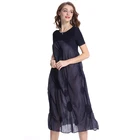 Fashion lady summer dresses women elegant party evening 2 piece dress set