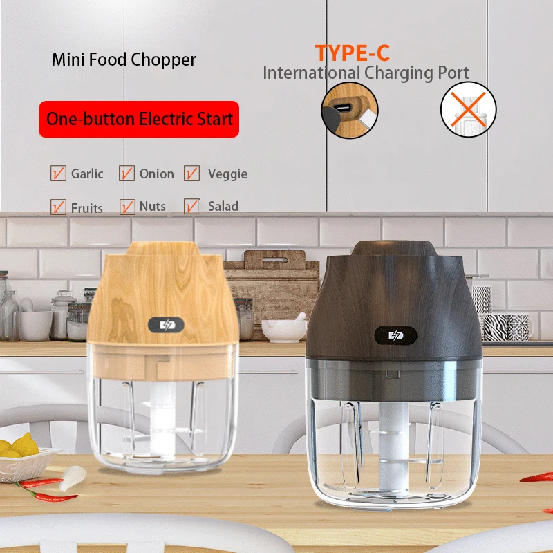 Dropshipping USB Charging Smart Mini Electric Garlic Chopper Meat Grinder Portable Small Vegetable Chopper, 3 colors
Dropshipping USB Charging Smart Mini Electric Garlic Chopper Meat Grinder Portable Small Vegetable Chopper, 3 colors