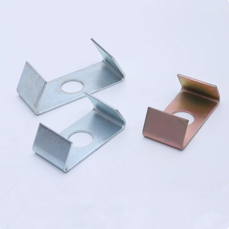 OEM Stamping Stainless steel metal u shape L shape I shape brackets custom service