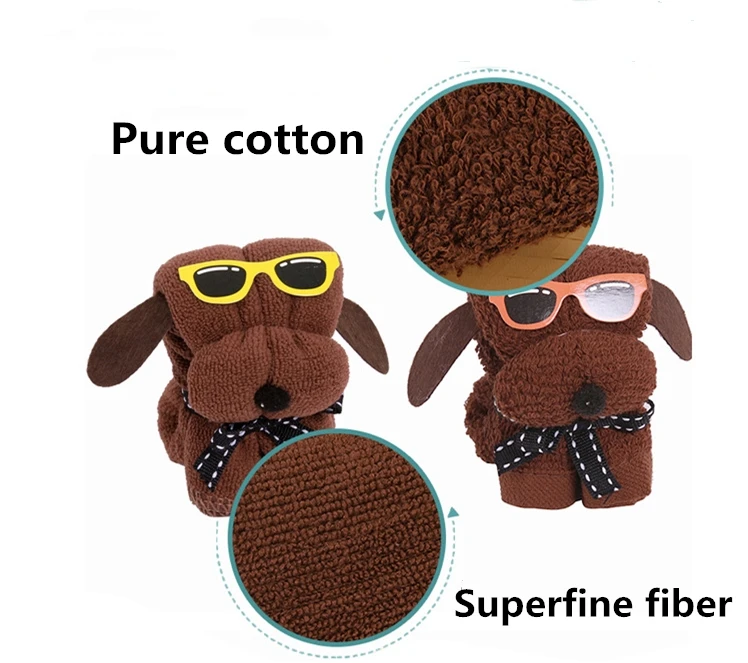 best gifts sets for mothers day glasses dog design towel