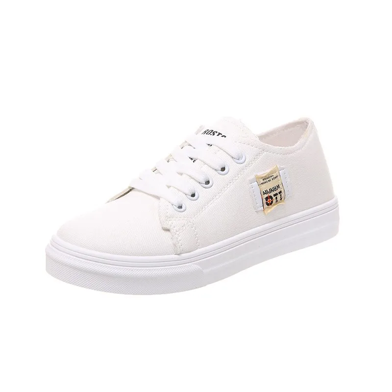 Factory Supply Custom Logo Women Anti Slip Flat Sole Soft Lining Lace Up Walking Canvas Shoes, As picture
Factory Supply Custom Logo Women Anti Slip Flat Sole Soft Lining Lace Up Walking Canvas Shoes, As picture