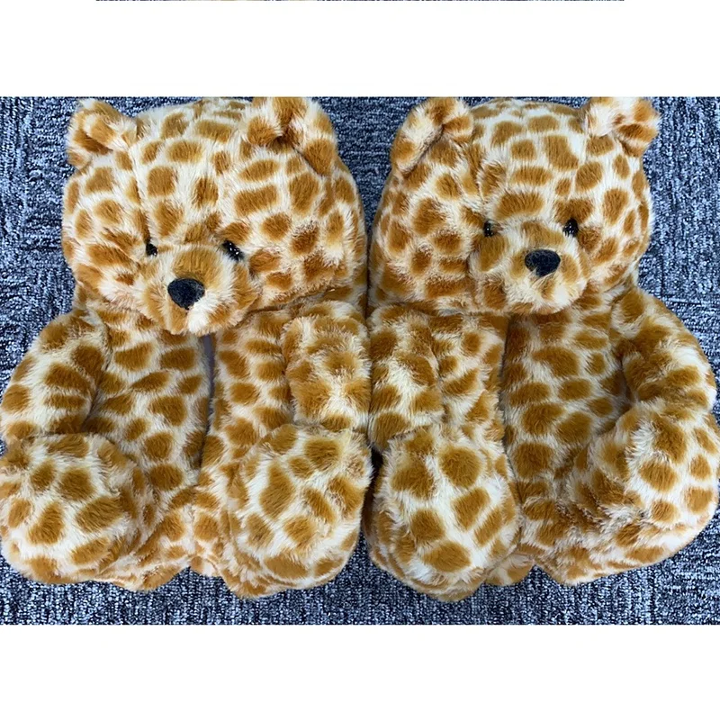 TL01-2 2020 Women Fashion Plush Furry Slides House Shoes Cartoon Bear Slippers, As picture or custom
TL01-2 2020 Women Fashion Plush Furry Slides House Shoes Cartoon Bear Slippers, As picture or custom