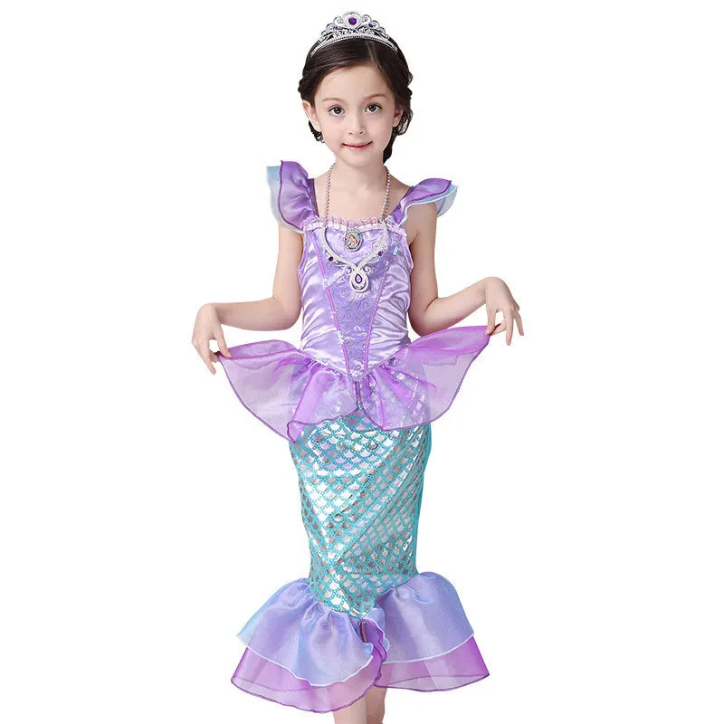 Fashion New Design Children Little Girls costume Dress Birthday Mermaid Princess Party Girl Dress For Kids Clothes, 2colors
Fashion New Design Children Little Girls costume Dress Birthday Mermaid Princess Party Girl Dress For Kids Clothes, 2colors