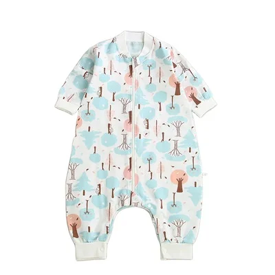 Summer Baby Sleeping Bag Cotton Printed on White Background With Open File and Detachable Sleeve, Customized colors
Summer Baby Sleeping Bag Cotton Printed on White Background With Open File and Detachable Sleeve, Customized colors