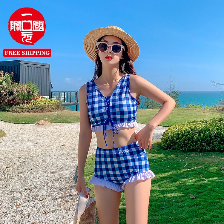 Korean small fresh new split two-piece bikini swimwear