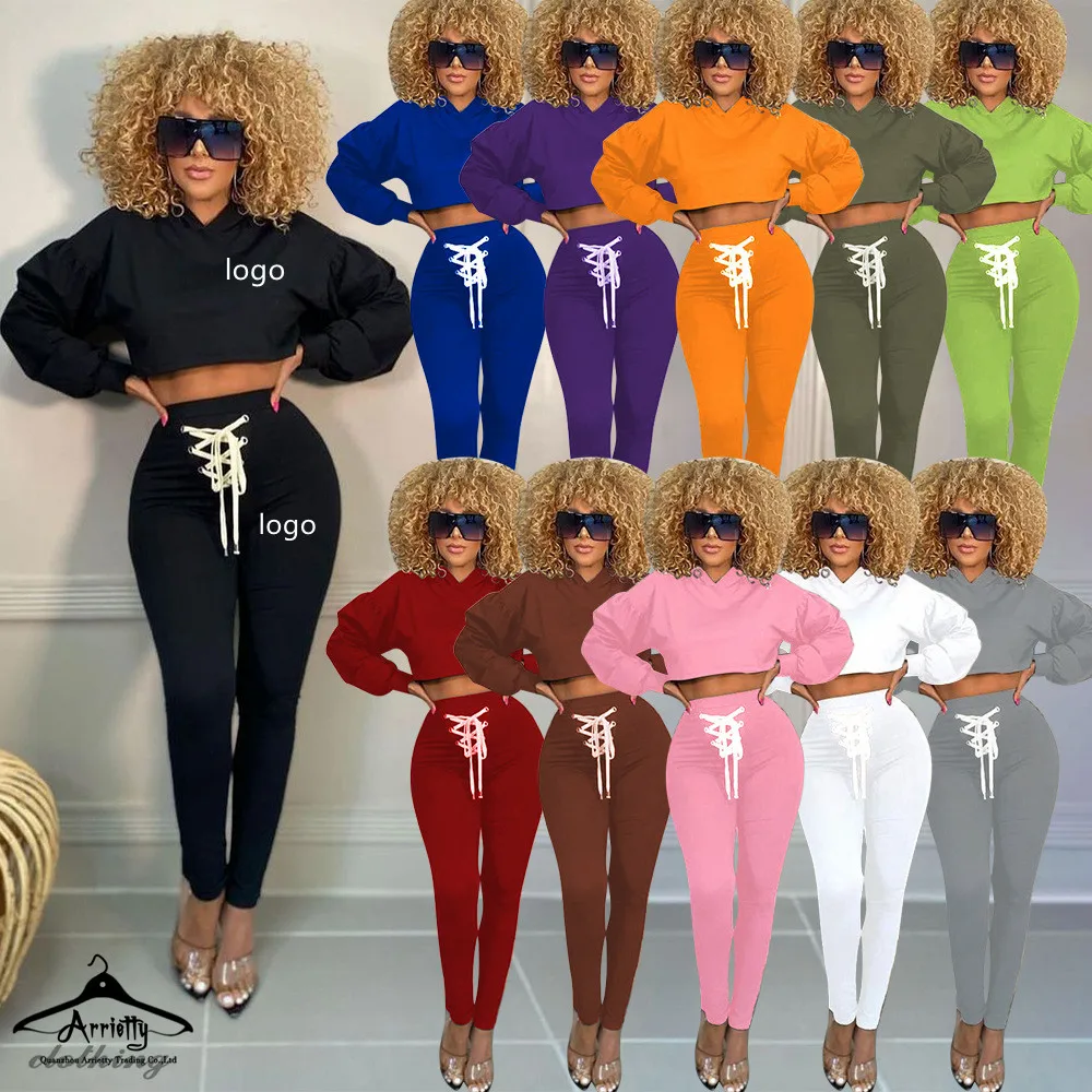 women clothes long sleeve hoodies Sweat pant bandage solid color slim 2 piece set women joggers pants two piece pants set
women clothes long sleeve hoodies Sweat pant bandage solid color slim 2 piece set women joggers pants two piece pants set