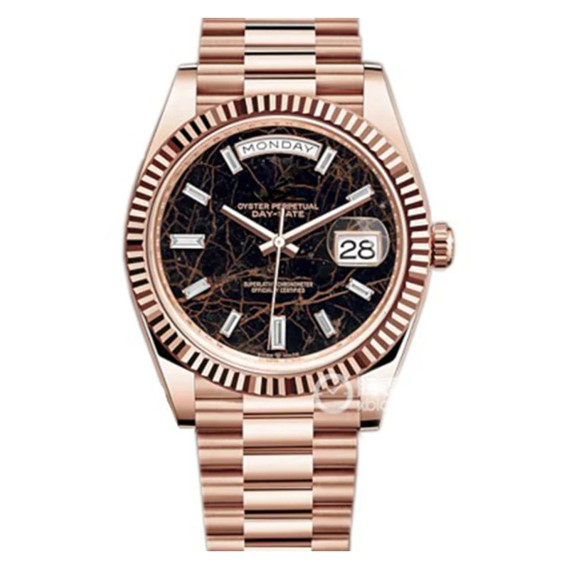 Top Luxury Day Date Business Men Waterproof 904L Stainless Steel Men Wrist Automatic Watches
Top Luxury Day Date Business Men Waterproof 904L Stainless Steel Men Wrist Automatic Watches