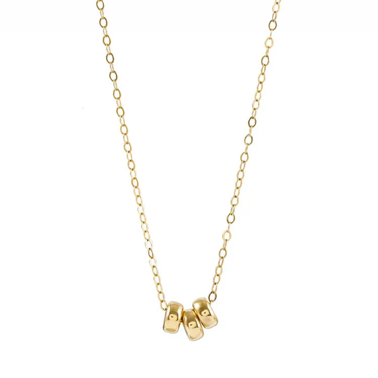 Beautiful 14K Gold Filled Jewelry Gold Choker Necklace Beads Pendants Necklace For Girl
Beautiful 14K Gold Filled Jewelry Gold Choker Necklace Beads Pendants Necklace For Girl