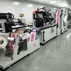 Roll to Roll Screen Printing Machine with High Accuracy Capacity for Multi Color Label Printing