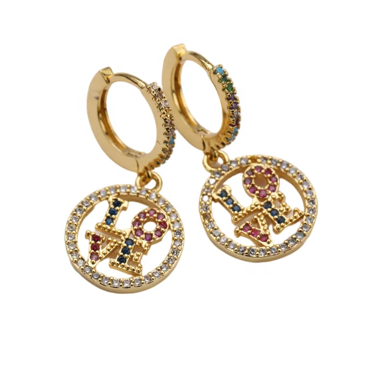 2021 New Arrival Shiny Love Letters Sign Gold Plated Zircon Huggie Earrings Jewelry Crystal Rhinestone Earring Women Gift
2021 New Arrival Shiny Love Letters Sign Gold Plated Zircon Huggie Earrings Jewelry Crystal Rhinestone Earring Women Gift