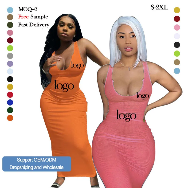2021 Fashion Pencil Casual Dresses Women Dress Fitness Solid Bodycon Maxi Dresses Summer Sundress
2021 Fashion Pencil Casual Dresses Women Dress Fitness Solid Bodycon Maxi Dresses Summer Sundress