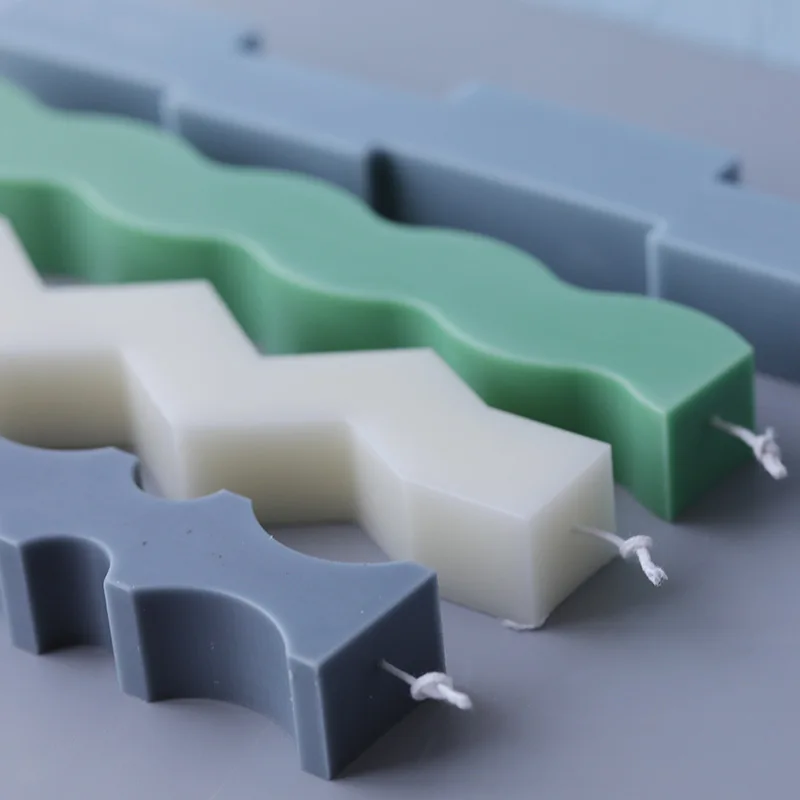 Shaped bar candle silicone mold european-style simple home decoration candle mould silicone scented DIY candle, White
Shaped bar candle silicone mold european-style simple home decoration candle mould silicone scented DIY candle, White