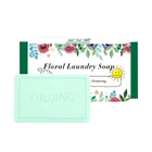 Disposable Laundry Soap Manufacturer Cheap Custom Floral Perfume Cheap Solid Laundry Bar Soap Manufacturer