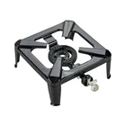 Cheap and inexpensive coated gas stove burner portable